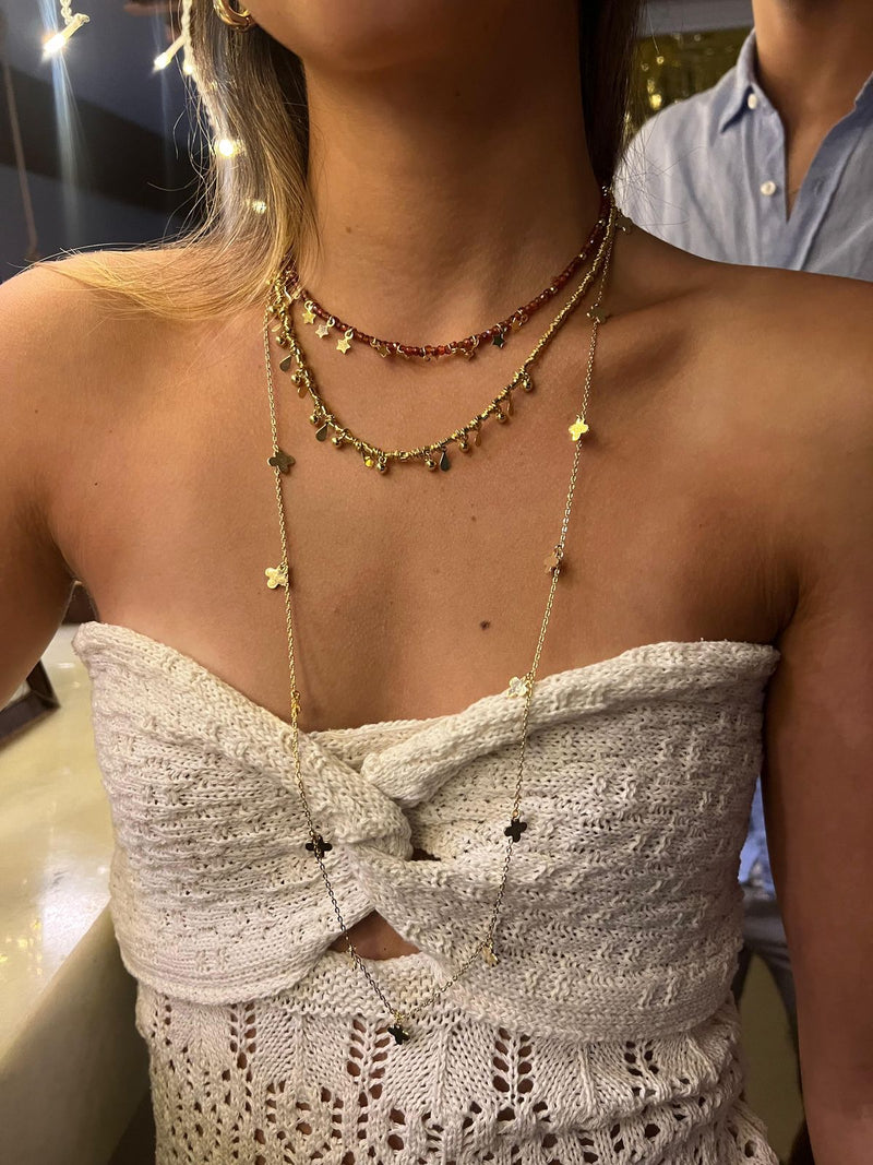 Mix Gloww - Colar Dourado Lucky Bijoux