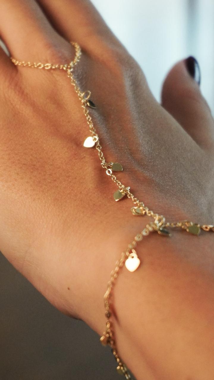 Handchain Mini Hearts
