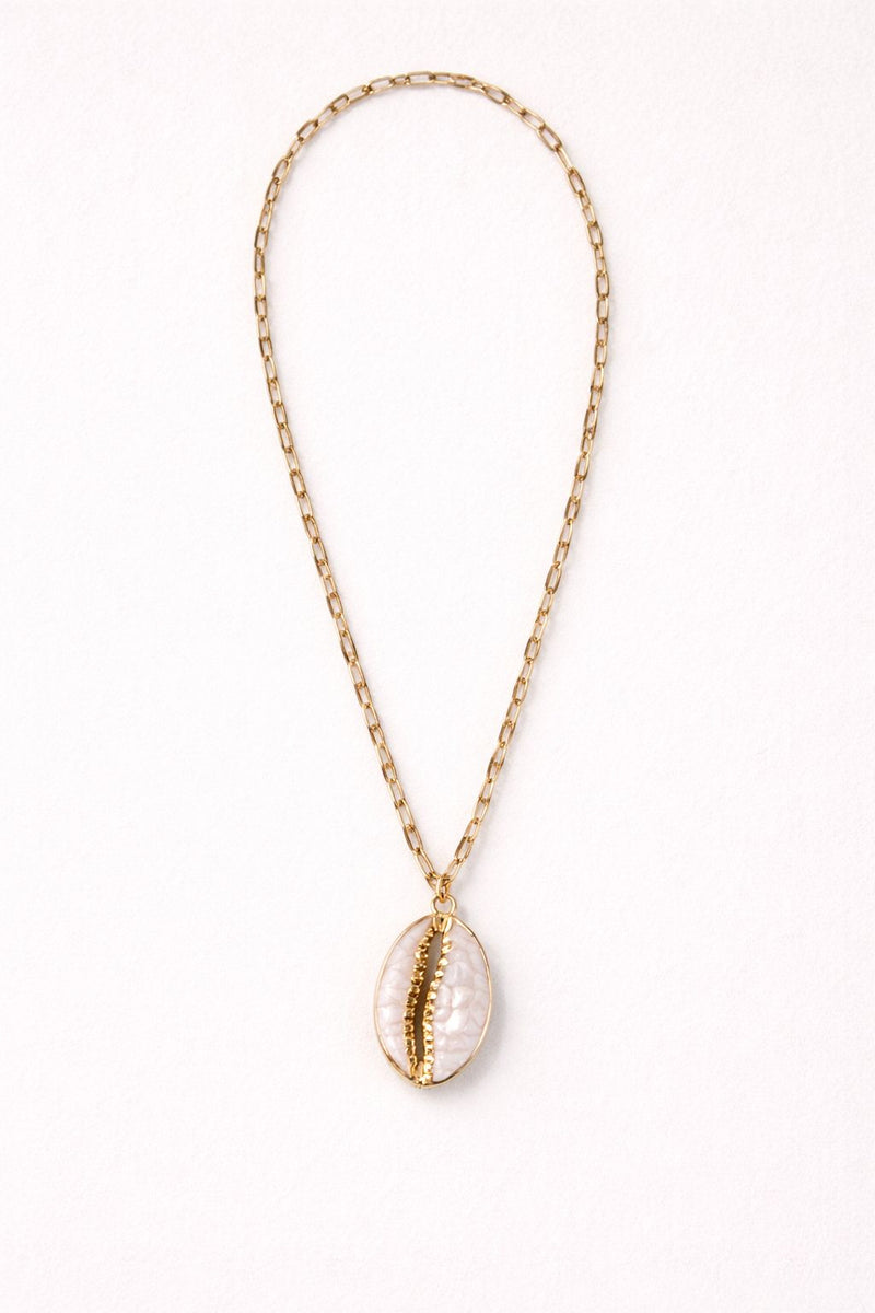 Colar Búzios - Colar Dourado Lucky Bijoux