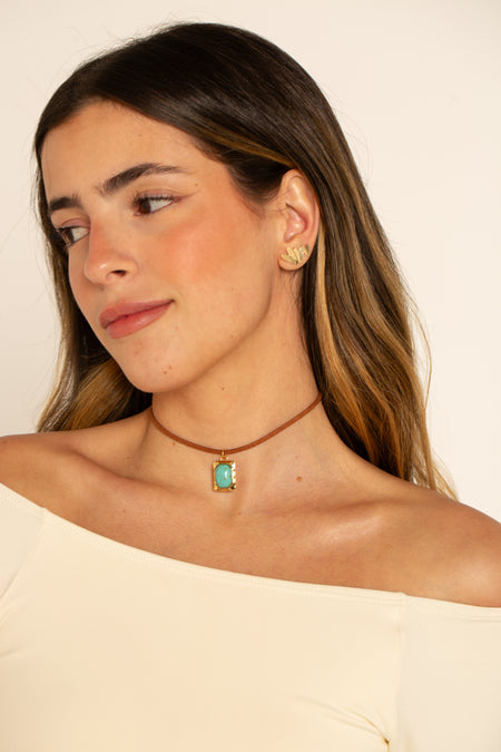 Trio de Shiny Hearts - Argola Dourada Lucky Bijoux