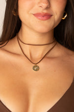 Colar Courinho Crystal Eye - Lucky Bijoux