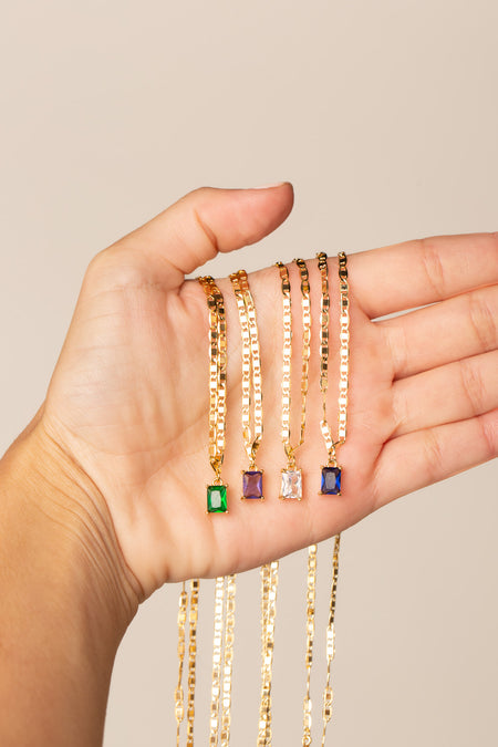 Colares Gem Gaya - Colar Dourado Lucky Bijoux