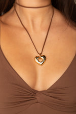 Colar Courinho Heart - Lucky Bijoux