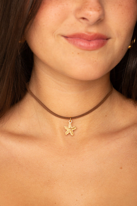 Colar Courinho Estrela do Mar - Lucky Bijoux