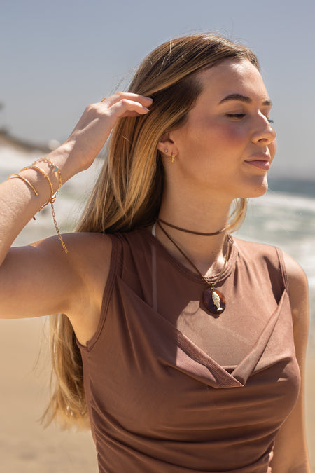 Colar Courinho Fish Medal - Lucky Bijoux