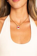 Colar queen of hearts