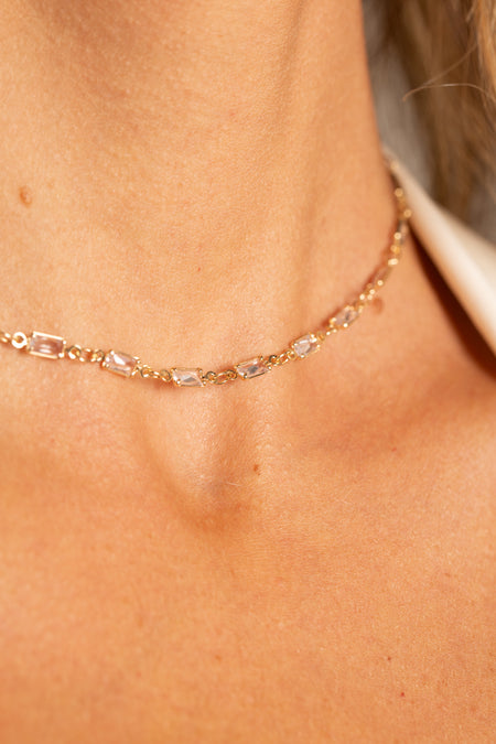 Choker Cristais