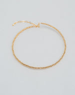 Choker Dura Bolinhas - Colar Dourado Lucky Bijoux