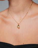 Colares Mãos - Colar Dourado Lucky Bijoux