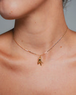 Colares Mãos - Colar Dourado Lucky Bijoux