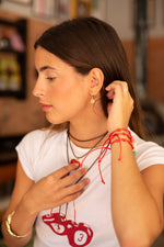 Argola LUCKY - Argola Dourada Lucky Bijoux