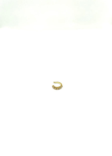 Piercing Luz - Piercing Dourado Lucky Bijoux