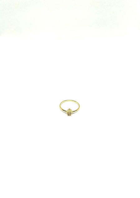 Anel Mão de Fátima - Anel Dourado Lucky Bijoux