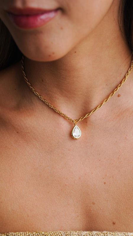 Choker Fio Baiano Crystal - Drop