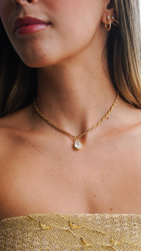 Choker Fio Baiano Crystal - Drop