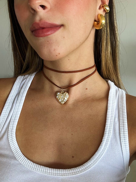 Colar Shiny Heart no Courinho