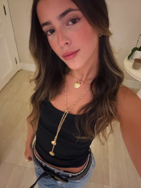 Colares Stella - Colar Dourado Lucky Bijoux