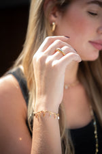 Pulseira Spikes - Pulseira Ouro 18k Lucky Bijoux