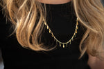 Mix Spikes - Colar Dourado Lucky Bijoux