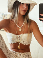 Colar Búzios - Colar Dourado Lucky Bijoux