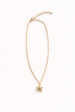 Colar Mini Starfish - Colar Dourado Lucky Bijoux