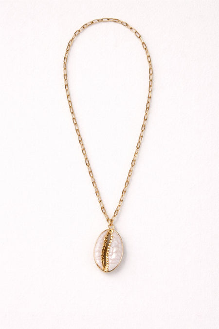 Colar Búzios - Colar Dourado Lucky Bijoux